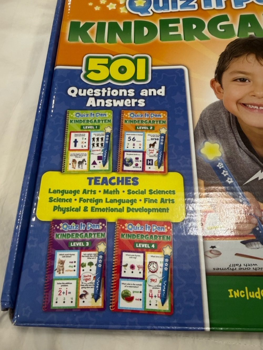 Kindergarten Activity Set with  Answer quiz it Pen - Picture 3 of 6